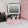 LIGHTED MIRROR MAKEUP BAG 