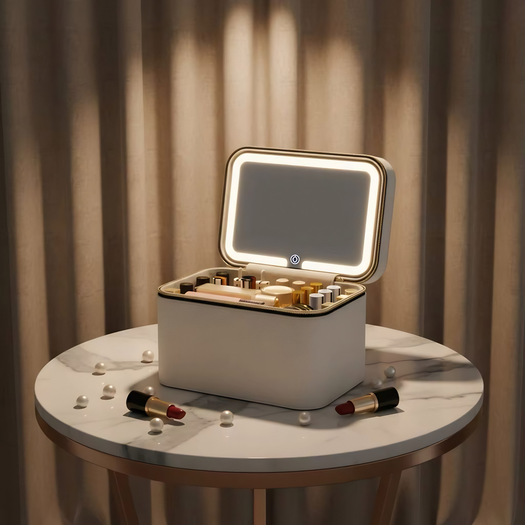 Luxe Vanity Box – Travel Make-up Organizer