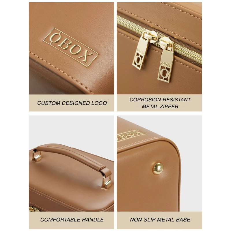 Luxe Vanity Box – Işıklı Ayna Makyaj Organizeri | Taşınabilir Seyahat Çantası HELLIOSH