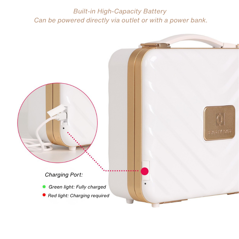 Premium Beauty Case – Ivory Edition HELLIOSH