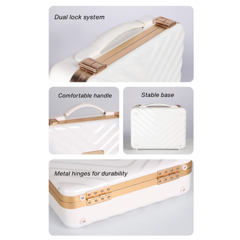 Premium Beauty Case – Ivory Edition HELLIOSH