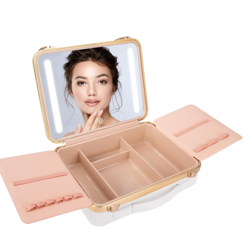 Premium Beauty Case – Ivory Edition