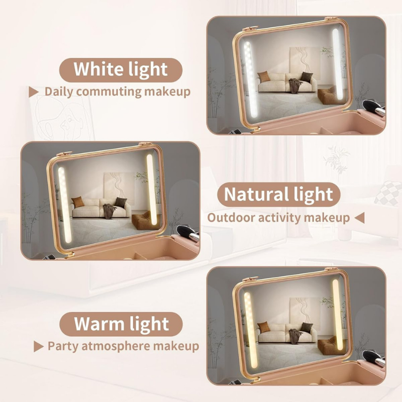 Premium Beauty Case – Blush Edition