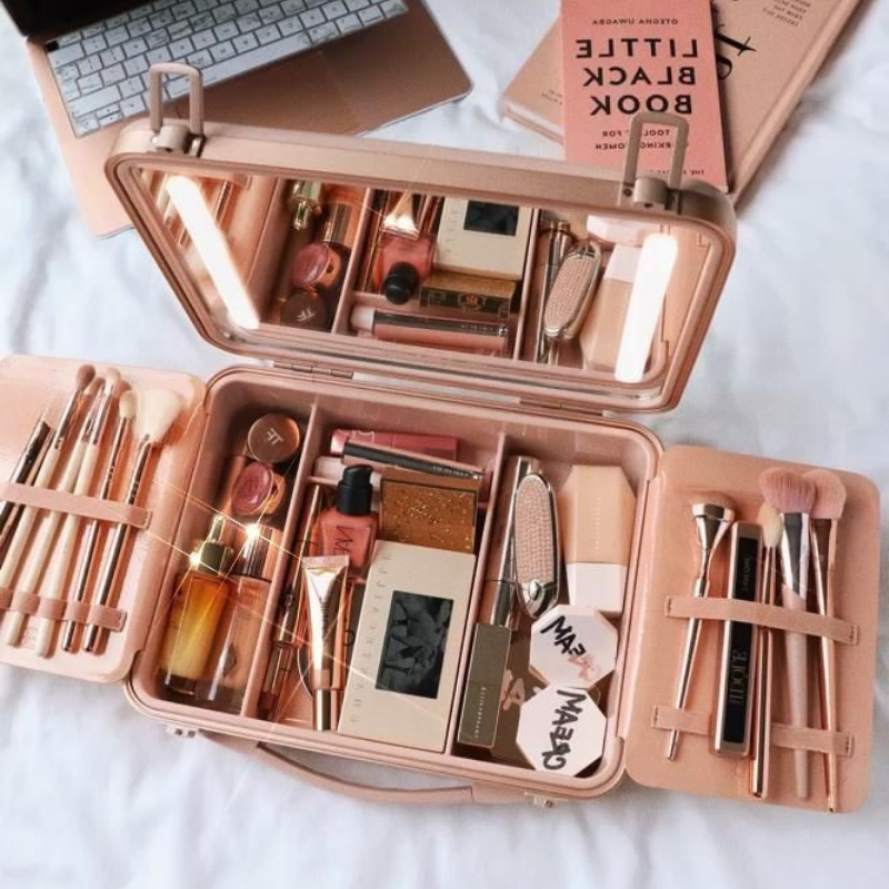 Premium Beauty Case – Blush Edition