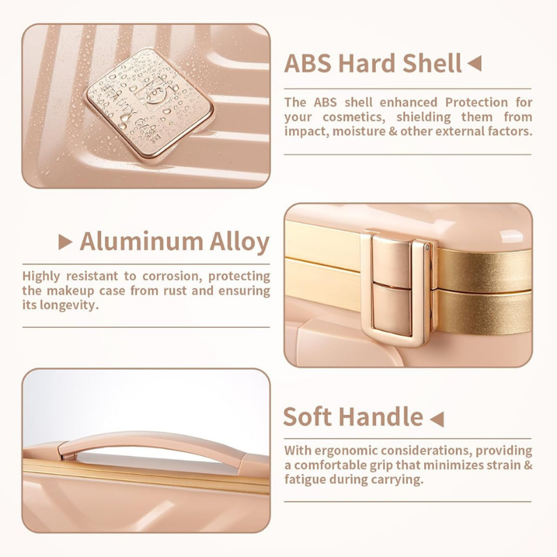 Premium Beauty Case – Blush Edition