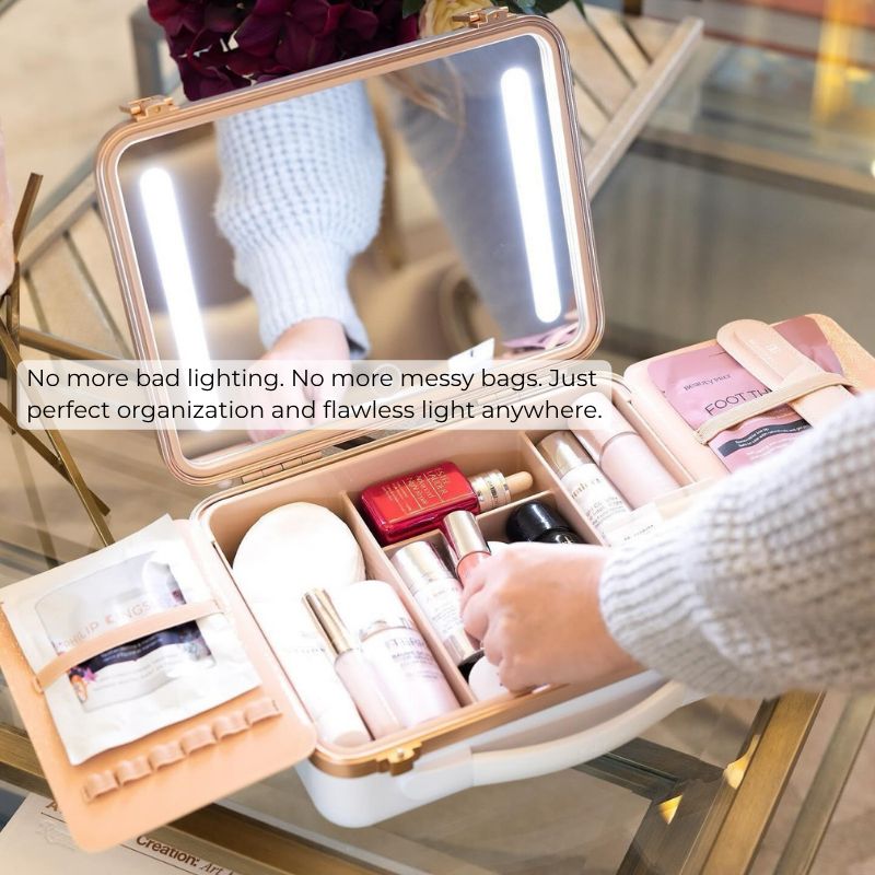 Premium Beauty Case – Ivory Edition HELLIOSH