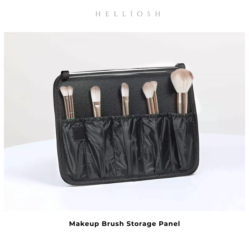Luxury Lighted Makeup Case – Burgundy Edition