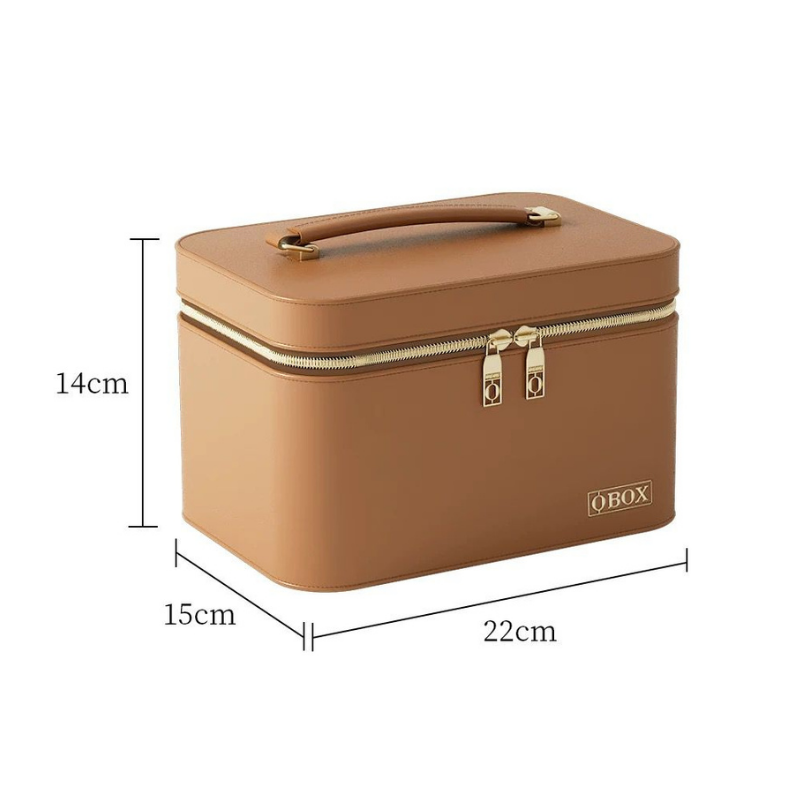 Luxe Vanity Box – Işıklı Ayna Makyaj Organizeri | Taşınabilir Seyahat Çantası HELLIOSH