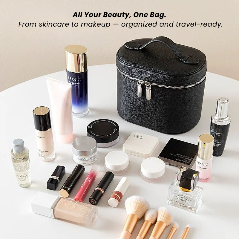 Vanity Box – İç Bölmeli Organizer Seyahat Makyaj Çantası HELLIOSH