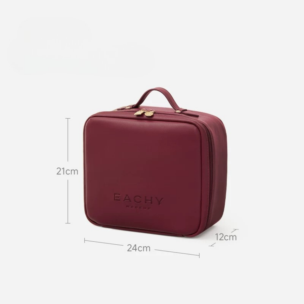 Eachy Premium Çok Bölmeli Kadın Makyaj ve Kozmetik Düzenleyici Çanta
