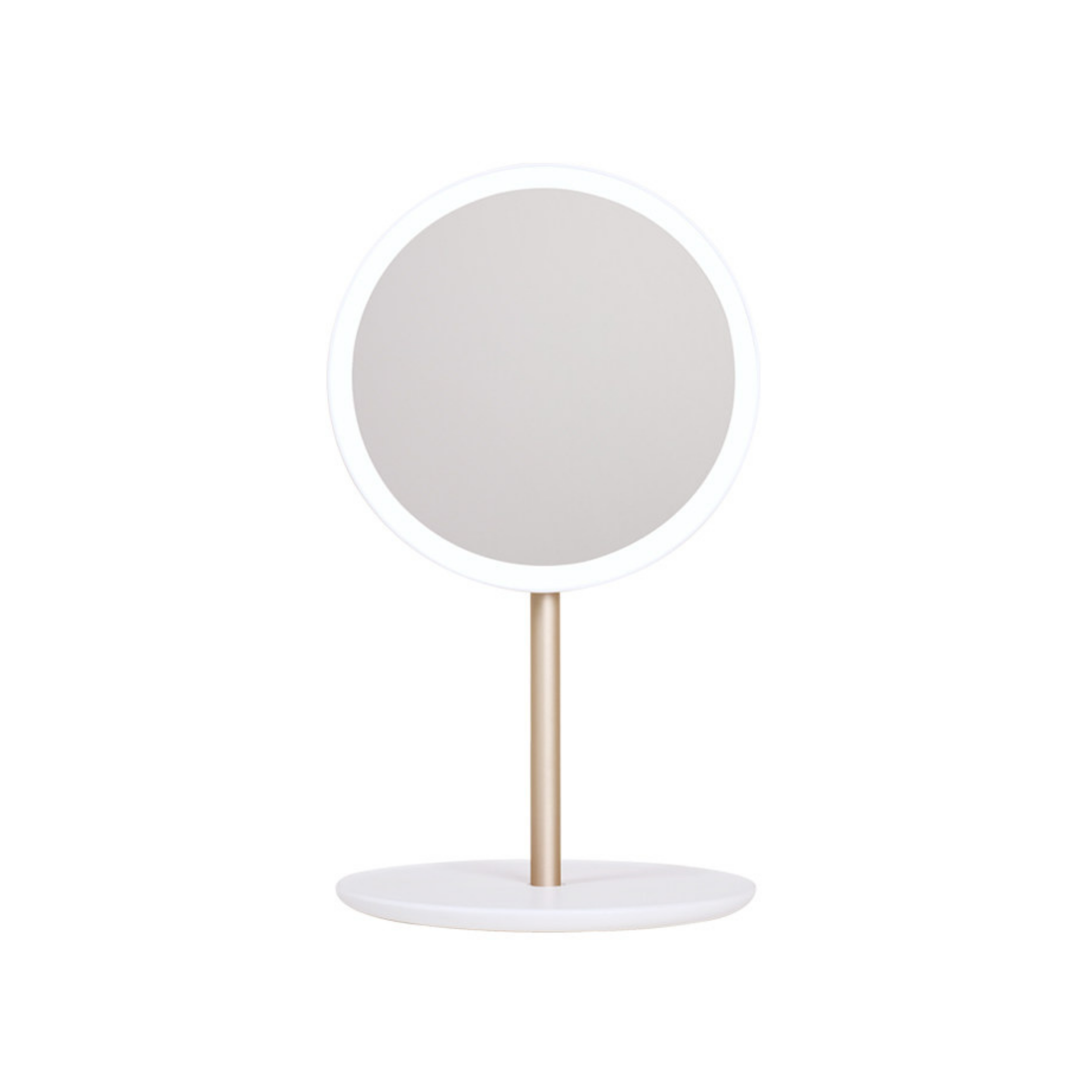 MUID Pro Katlanabilir LED Işıklı Taşınabilir Masaüstü Seyahat Makyaj Aynası