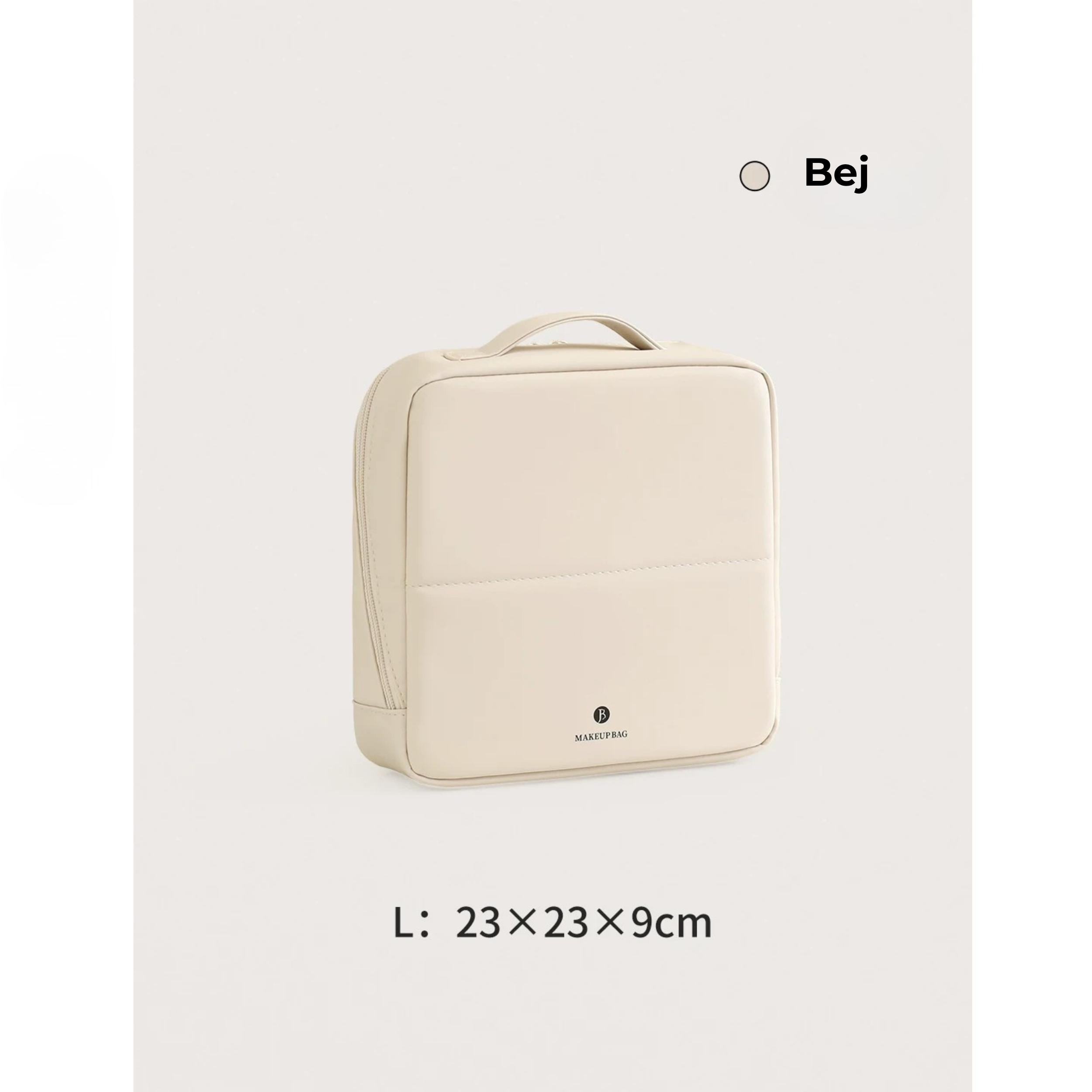 Dik Duran Makyaj Organizer Çantası – Çok Bölmeli & Suya Dayanıklı