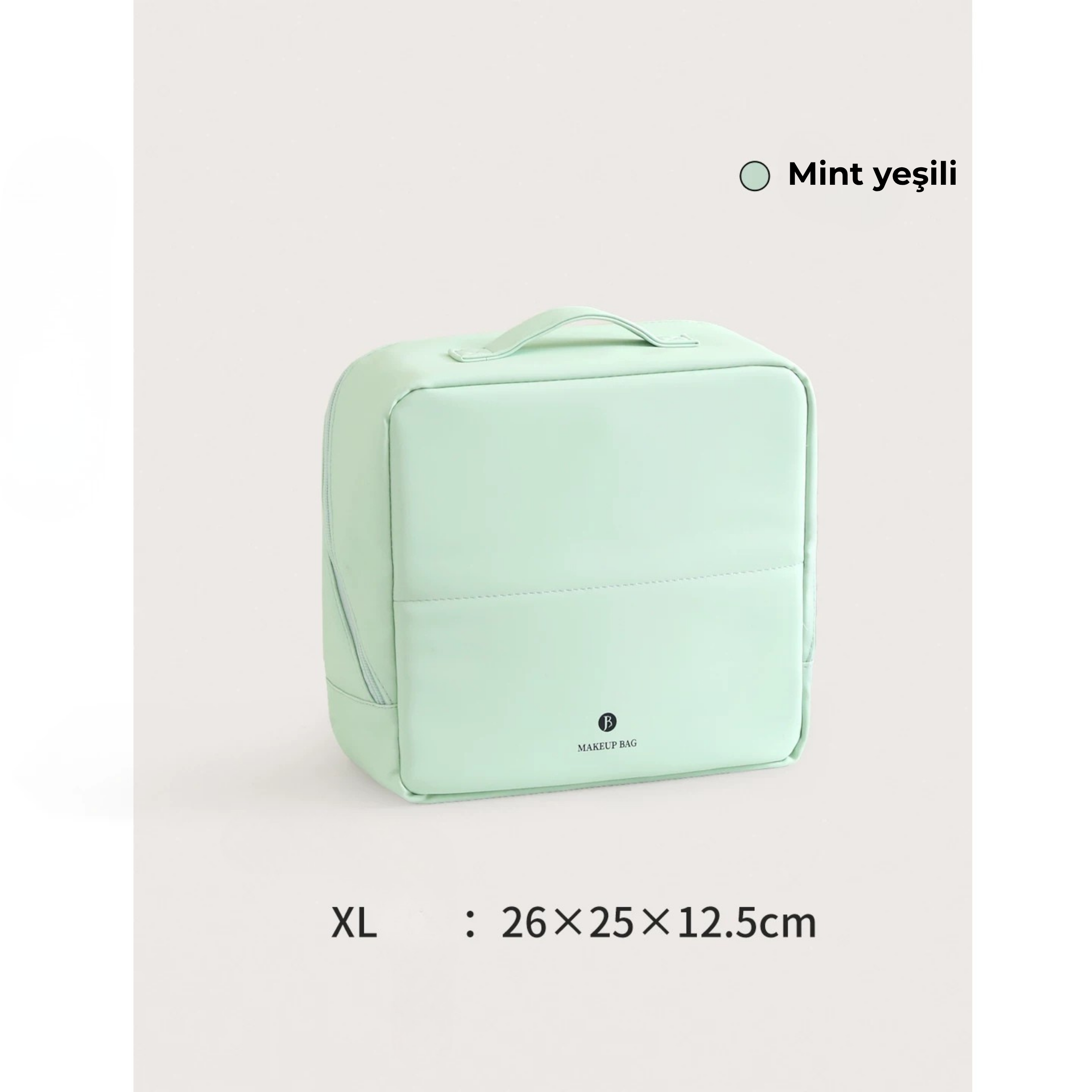 Dik Duran Makyaj Organizer Çantası – Çok Bölmeli & Suya Dayanıklı